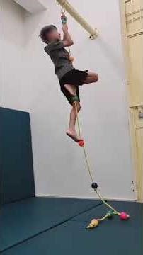 Rope Climbing Master! 💪 Core & Grip Strength Workout