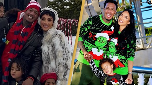 Father of 12 Nick Cannon has Christmas photoshoot with his kid's different mothers