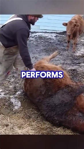 Emergency Cow Rescue: The Stomach Fix That Shocked Everyone #facts #animals #rescue
