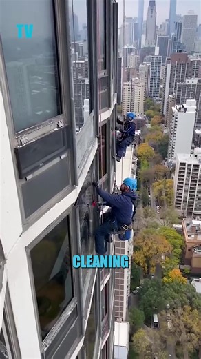 4.1K views · 20 reactions | The process, repeated four times annually, requires manual cleaning with soapy water. #BurjKhalifa #WindowCleaning #TallestBuilding #BuildingMaintenance #RopeAccess #CleaningTask #SkyHighWork #DubaiLandmarks #ConstructionEngineering #FacilityManagement | Tech Vision yt | Facebook