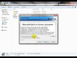 how to download and install the BLU SOLEIL use for (BLUETOTH) software