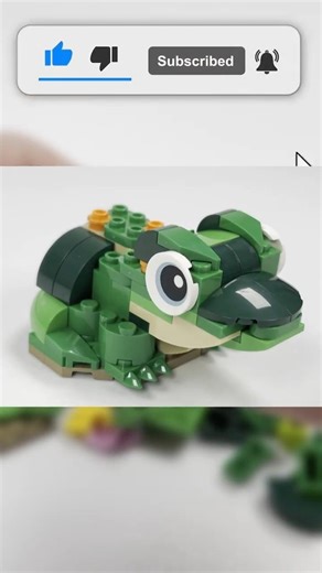 Let's Build a Cute Lego Frog!