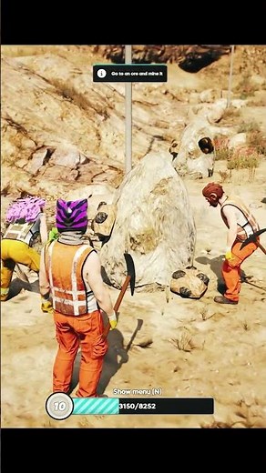 Master the Mines with Quasar Miner Job! #gta #quasar #qs #roleplay #fivem #qb