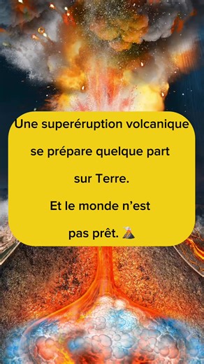 📢🔴Une superéruption volcanique se prépare quelque part sur Terre. Et le monde n’est pas prêt. 🌋 Les scientifiques sont clairs : la question n’est pas « si », mais « quand ». 📚 En 1815, le volcan Tambora a explosé. Résultat : plus de 90 000 morts… Une année entière sans été. Famines mondiales. Pandémies. ❄️🌍 La température de la planète a chuté d’un degré. Un seul volcan. ⚠️ Aujourd’hui, les experts estiment qu’il y a une chance sur six qu’une superéruption survienne avant 2100. 👥 Sauf qu’a