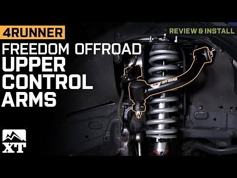 2003-2024 4Runner Freedom Offroad Front Upper Control Arms Review & Install