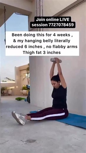7.7K views · 951 reactions | Do this simple workout to target chest fat , hanging belly n flabby arms . Join my LIVE sessions to reduce weight n get toned body fat. Dm or WhatsApp 7727078459 Beginner 10 count 3 sets Advance 40 count 5 sets Follow healthy diet for good results n be consistent with workout routine. #getfit #weightloss #womeninbusiness #bellyfat #workoutroutine #momfit #core #strong #viral #chestdayworkout #chestday #hangingbelly #belly | Deepti Dhakar | Facebook