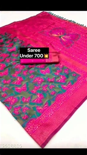 Saree Under ₹700 😍 Meesho Wedding / Function Haul | Meshoo Waghini 🔥😍