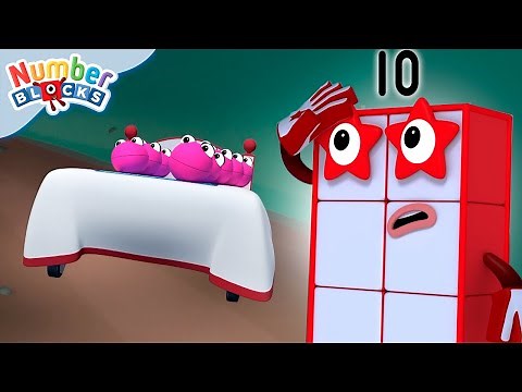 Numberblock 10's Most Heroic Moments 🦸‍♀️ | Learn to Count for Kids | ‪@Numberblocks‬