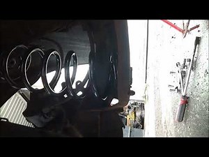 Audi A3 8V - Rear Coil Spring Replacement