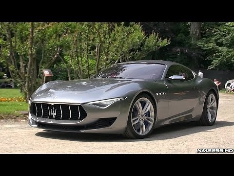 Maserati Alfieri Concept Amazing V8 Sound