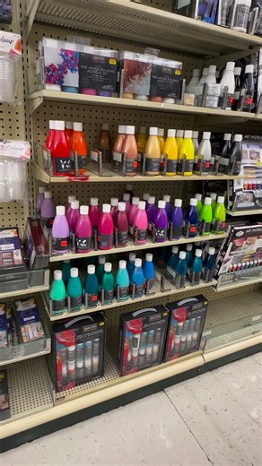 Hobby Lobby has the pouring acrylics on clearance! #hobbylobby #paintpouring #creativebusiness | Mettle Modern Design