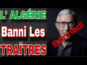 l'Algérie 🇩🇿 va retirer la nationalité aux Traîtres!