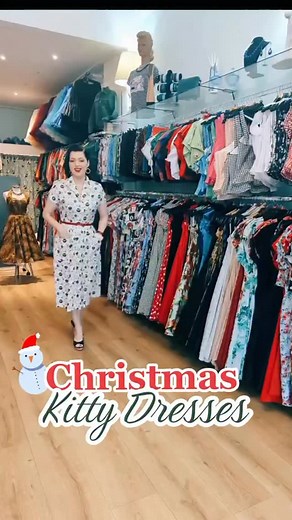 1.7K reactions · 49 shares | Katie Christmas shopping  you can do your Christmas shopping from the couch just fill out your wish list and send it to the most generous people in your life. Take the stress out of their shopping. @katiepedlow #vintage #vintagestyle #pinup #retro #madeinlondon #retrostyle #1950s #pinupstyle #1940s #vintagechristmas #christmasootd | Vivien of Holloway | Facebook