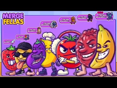 Merge Fellas BOSS + BOSS Brainrot ⁉️ Brainrot 32,31,30,29,28,27,26 - New Update -ULTIMATE MAX LEVEL