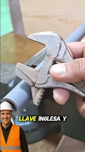 The right way to use an adjustable wrench #viral #tools