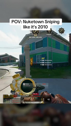 Nuketown Sniping in BO6: Best Dragunov Class & Gameplay