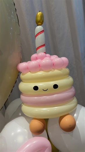 Create a Charming Jellycat Inspired Balloon Stack