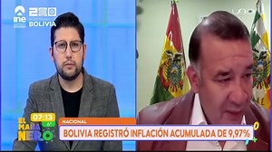 El INE te Informa I Entrevista en Red Uno de Bolivia al director general ejecutivo del INE, Humberto Arandia Claure, sobre la inflación a diciembre de 2024. #INEBolivia | Instituto Nacional de Estadística Bolivia