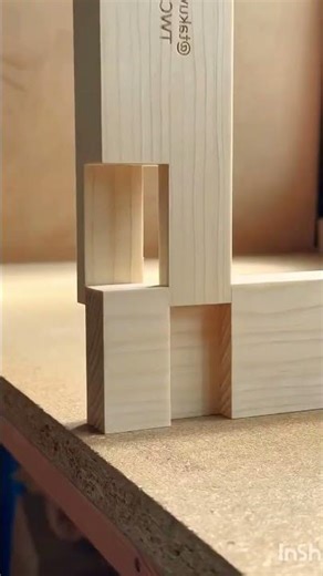 New wood joint what should we name it #woodworking #diy #shorts #carpentry #ytshorts #wood #joints