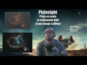 Pixinsight-prise en main et traitement HOO d'une image couleur