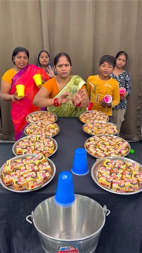 Winner Biscuits challenge swipe cup game #game #challenge