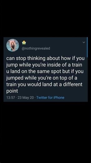 jumping on a train changes your landing | Subscribe for more #motivation 😊👍