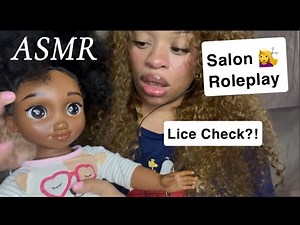 ASMR Hair Salon RP with Doll