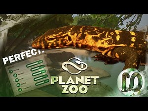 CREATING A PERFECT NILE MONITOR ENCLOSURE (How To) - Planet Zoo Tutorial! - 100% WELFARE!!