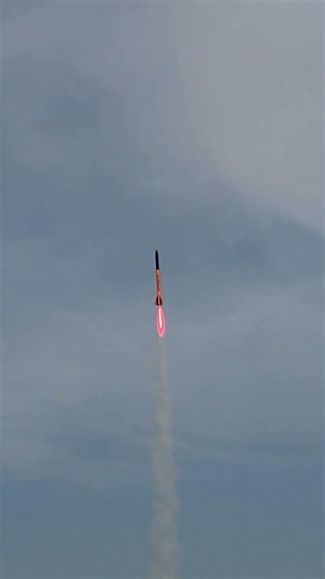 High Power Rocket Launch - Affinity's Second Flight on a J425R
