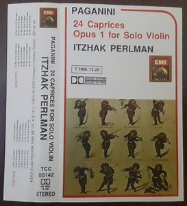 Itzhak Perlman, Paganini - 24 Caprices Opus 1 For Solo Violin