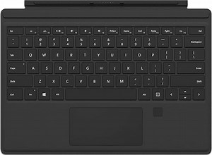 Microsoft Surface Pro Type Cover Schwarz mit Fingerprint