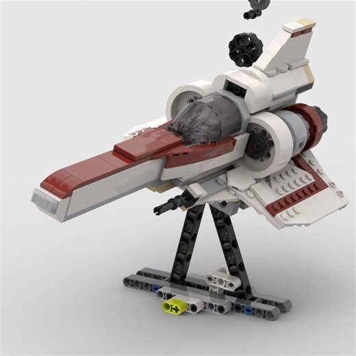 Richard Yao | LEGO Battlestar Galactica Colonial Viper - Alternate Build of 75402 ARC-170 Starfighter Instructions are on Rebrickable:... | Instagram