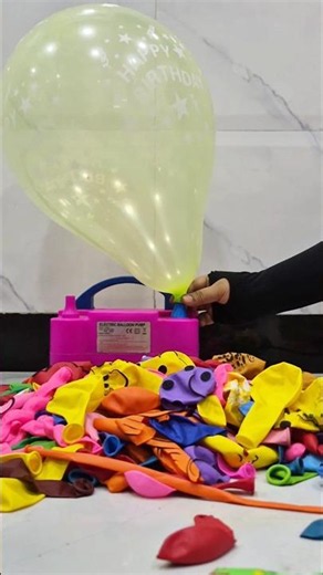 inflating and deflating video of balloons #asmr #balloon #poppballons #satisfying #oodlysatisfying