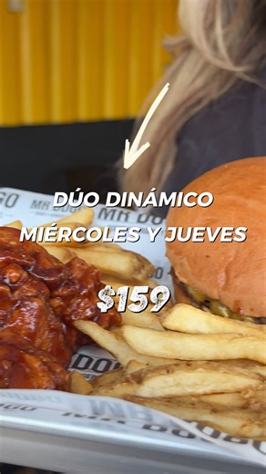 Mr Dogo Culiacán on Instagram: "😎 LOS MIÉRCOLES Y JUEVES SE DISFRUTAN MÁS EN MR. DOGO 🔥 ¡CONOCE NUESTRO: ¡DÚO DINÁMICO! LLÉVATE UNA HAMBURGUESA AMERICANA CON PAPAS + BONELESS POR SOLO $159. 🍔🍗🍟 ✨❗PROMO VÁLIDA ESTE MIÉRCOLES 4 Y JUEVES 5 DE FEBRERO EN COMEDOR, A DOMICILIO O PIDE Y PASA❗ 📍Suc. Valle Alto, Blvd. Álvaro Del Portillo #2625 Local 3H Plaza Valle Alto ✅WhatsApp 📲 📞 667 415 2862 dando click aquí 😎👇🏻 https://bit.ly/Pedidos-ValleAlto 📍Suc. Alturas del Sur, Corneta Fco. Ramírez 