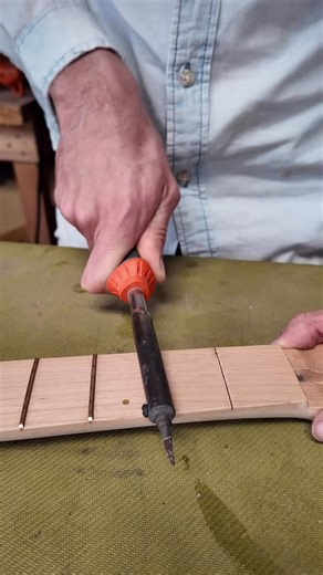 8.3K views · 15 reactions | How to remove frets using basic tools. #guitar #luthier #guitarrepair #gear #woodworking | Paragram Guitars | Facebook