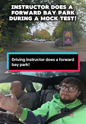 Mastering Forward Bay Parking During Driving Tests