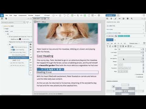 Plain CSS styling with Tailwind - The Bunny tutorial