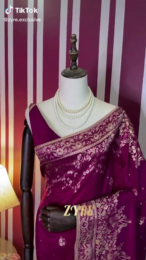 Beautiful Sari Styles by ZYRE | Saree Love and Elegance