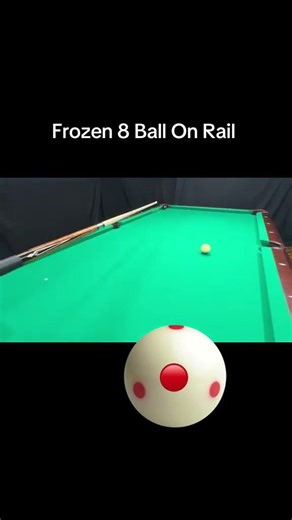 Simple Method on How to Play 8 ball Frozen on Rail