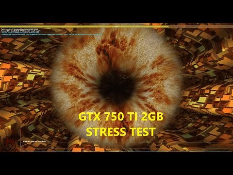 Furmark GPU Stress test | GTX 750 TI 2GB | Nvidea