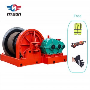 [Hot Item] 100 Ton 200 Ton 220 Volt Double Drum Electric Winch for Construction