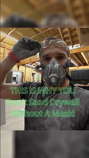 THE BEST DUST MASK EVER!!! #diy #amazonproducts