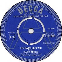 Dave Berry - My Baby Left Me