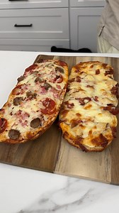 87K views · 815 reactions | Easy Lunch made for Anyone! Danny shows us a easy lunch that anyone can make! He uses bread, pizza sauce, alfredo sauce, mozzerella, pepperoni, ham, sausage, chicken, and bacon! | Danny N’s Kitchen | Facebook