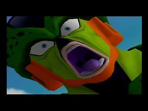 Cell absorbs Krillin | DBZ Budokai What If