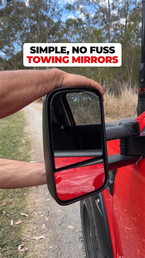 Clearview Accessories on Instagram: "🙋‍♂️ Raise your hand if blind spots stress you out when towing! Clearview Classic Towing Mirrors change everything. Extra large, twin mirrors give a wide, clear view, while sturdy telescopic arms extend up to 103mm and minimise vibrations—keeping every drive safe and smooth. ✅ Plug & play installation ✅ Foldable for protection ✅ Built tough for Australia’s roads Do you check your mirrors twice when towing? Comment below 👇 Upgrade your towing confidence toda