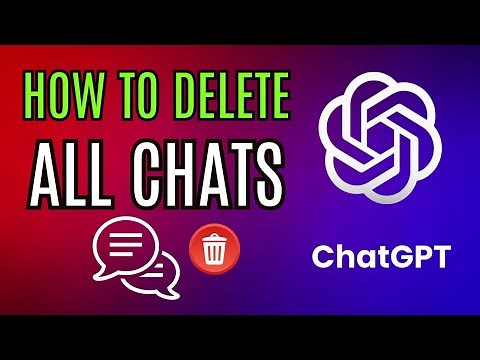 How to Delete All Chats in ChatGPT