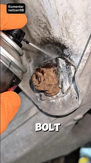 Remove Rusted Bolt