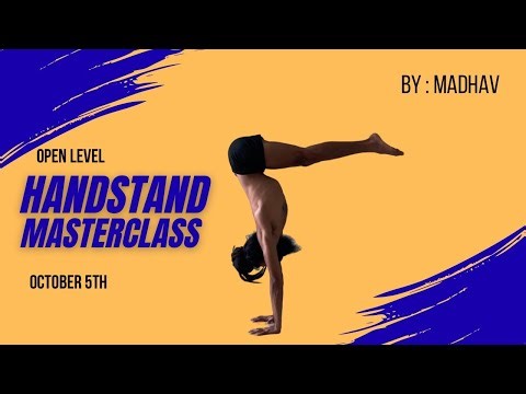 Handstand Masterclass (Open Level)