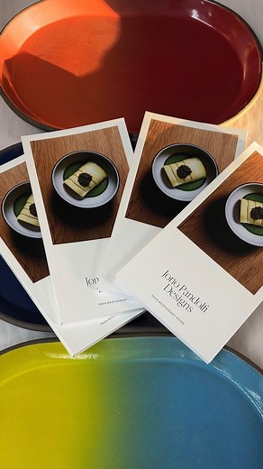 3.8K views · 27 reactions | Our new restaurant guide is a real page turner  It’s full of restaurants, new and storied, that serve up delectable cuisine on Jono Pandolfi Designs dinnerware. Get one automatically when you spend $100 or more or add it to your cart for $5. | Jono Pandolfi Designs | Facebook